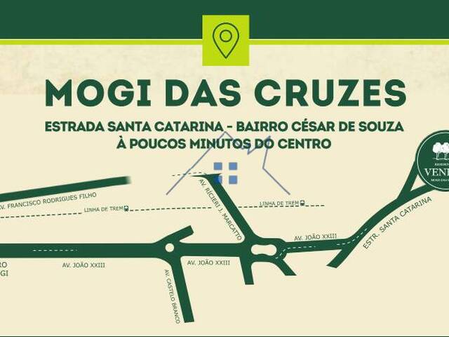 #907 - Terreno em condomínio para Venda em Mogi das Cruzes - SP - 3