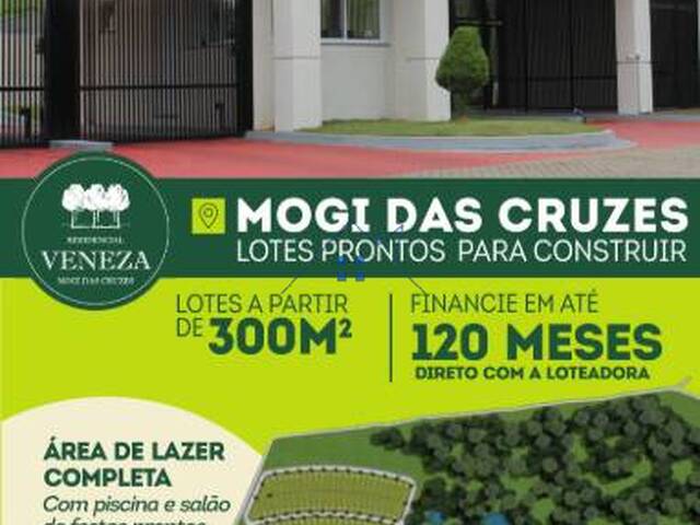 #911 - Terreno em condomínio para Venda em Mogi das Cruzes - SP - 2