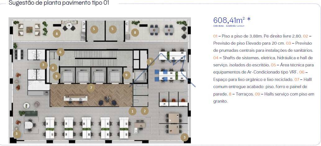 Prédio Inteiro, 608 m² - Foto 6
