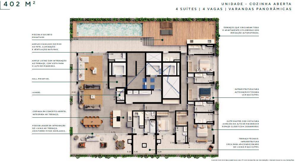 Apartamento, 4 quartos, 205 m² - Foto 34