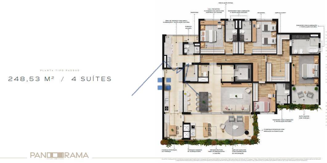 Apartamento, 4 quartos, 248 m² - Foto 18