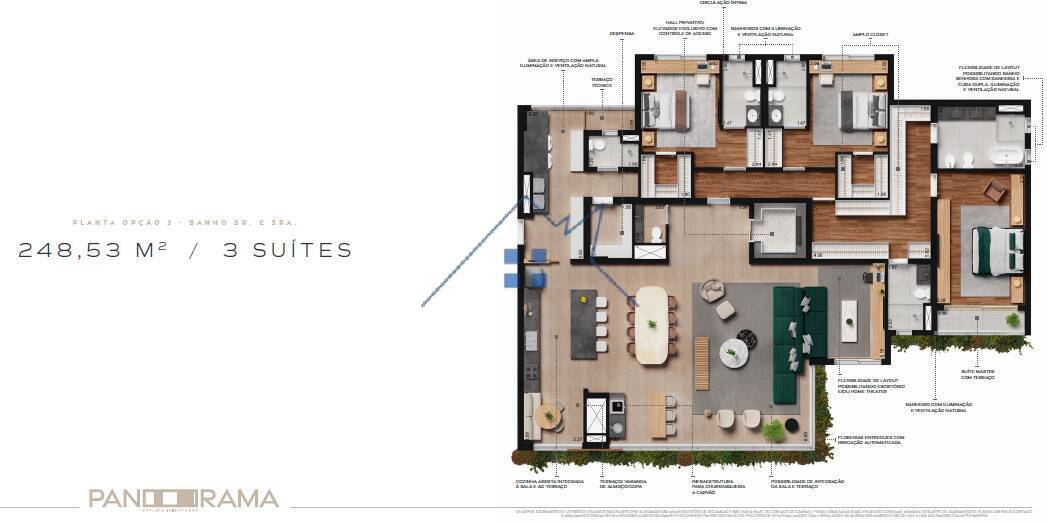 Apartamento, 4 quartos, 248 m² - Foto 20
