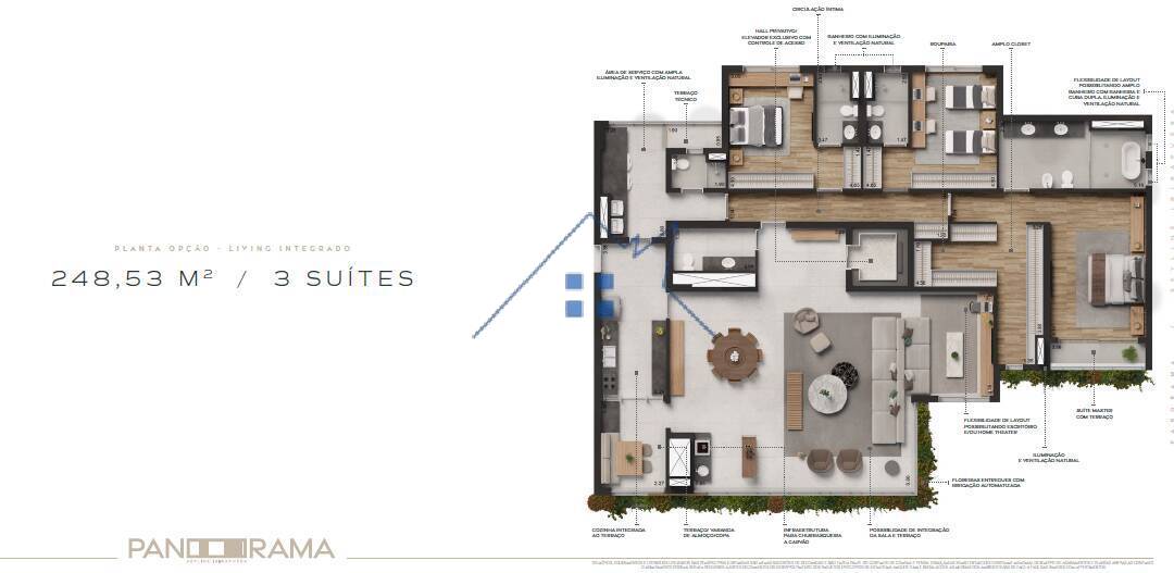 Apartamento, 4 quartos, 248 m² - Foto 19