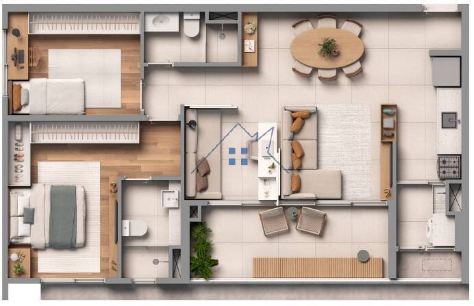 Apartamento, 3 quartos, 76 m² - Foto 15