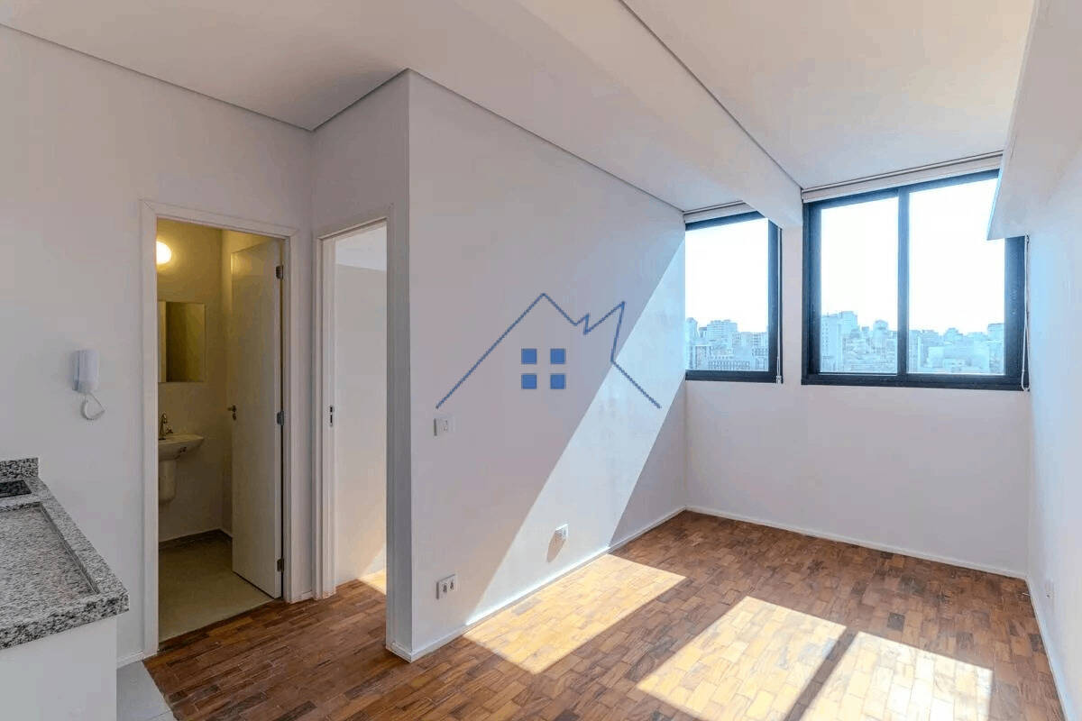Apartamento, 1 quarto, 27 m² - Foto 1